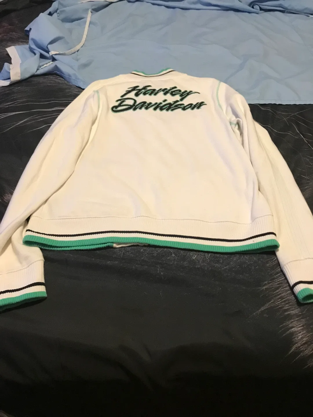 Harley Davidson White Jacket - Size XL image indicator(3)