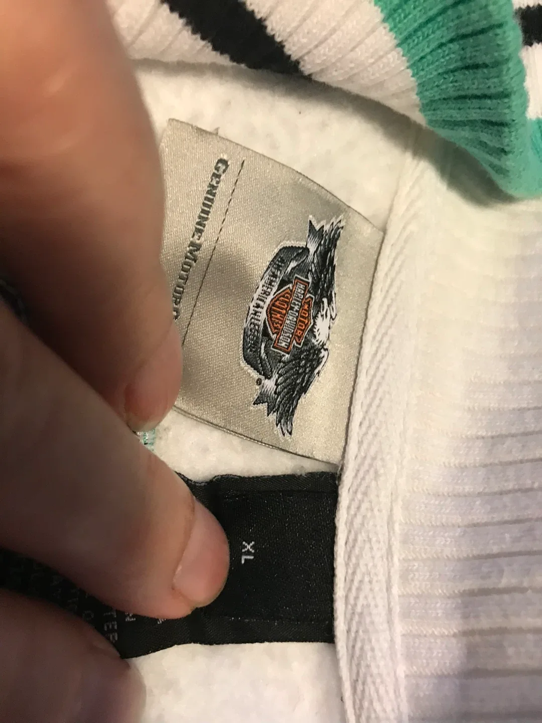 Harley Davidson White Jacket - Size XL image indicator(2)