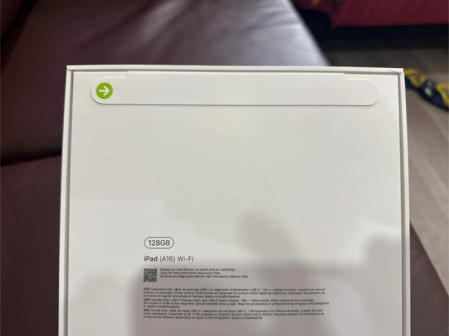 New yellow color sealed IPAD 11 A16 image indicator(4)