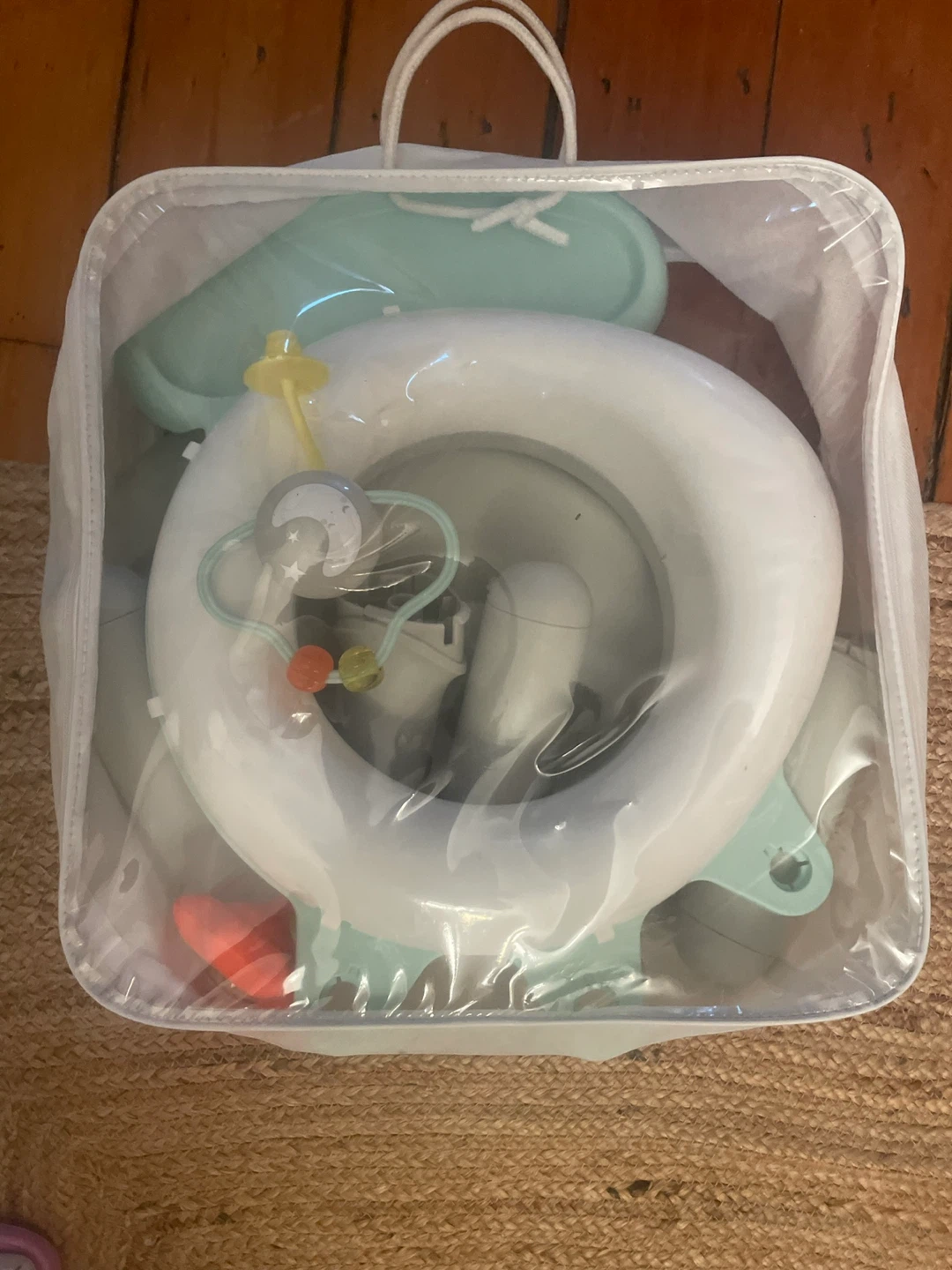 Skip Hop 2-in-1 Sit-up Activity Baby Chair, Silver Lining Cloud - photo 2