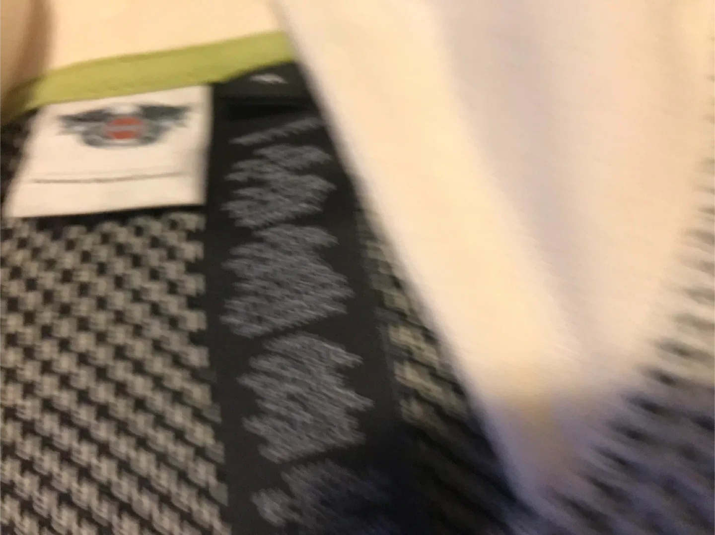 Harley-Davidson Cream & Black Knit Hoodie image indicator(4)