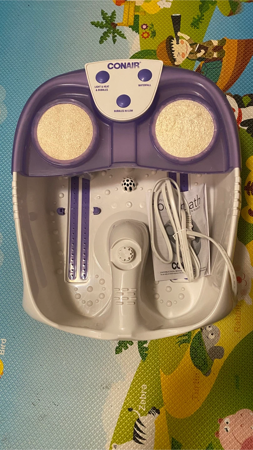 Conair BodyBenefits Active Life Waterfall Foot Spa