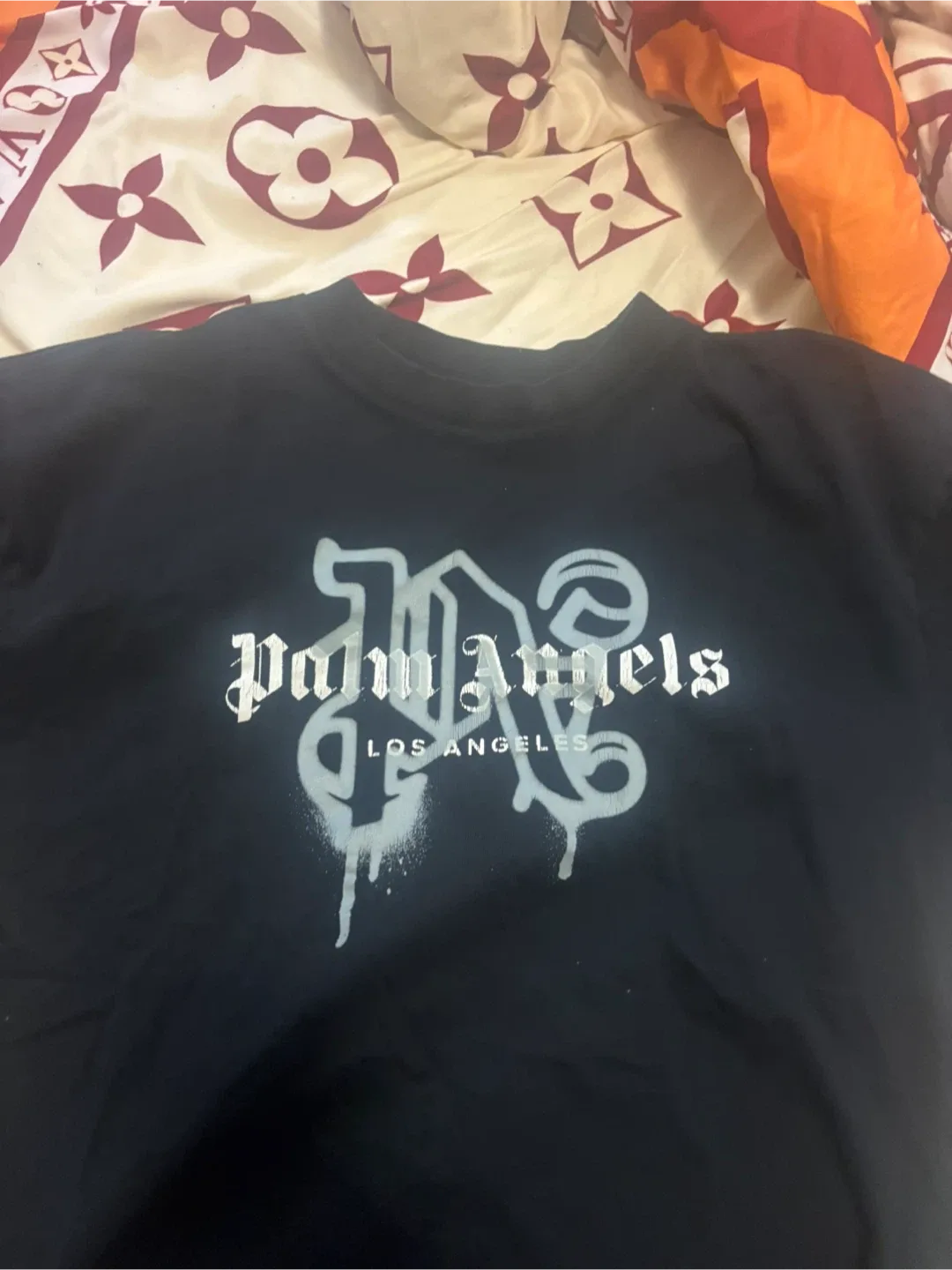 Palm Angels MONOGRAM SPRAY CITY T-SHIRT LOS image indicator(2)