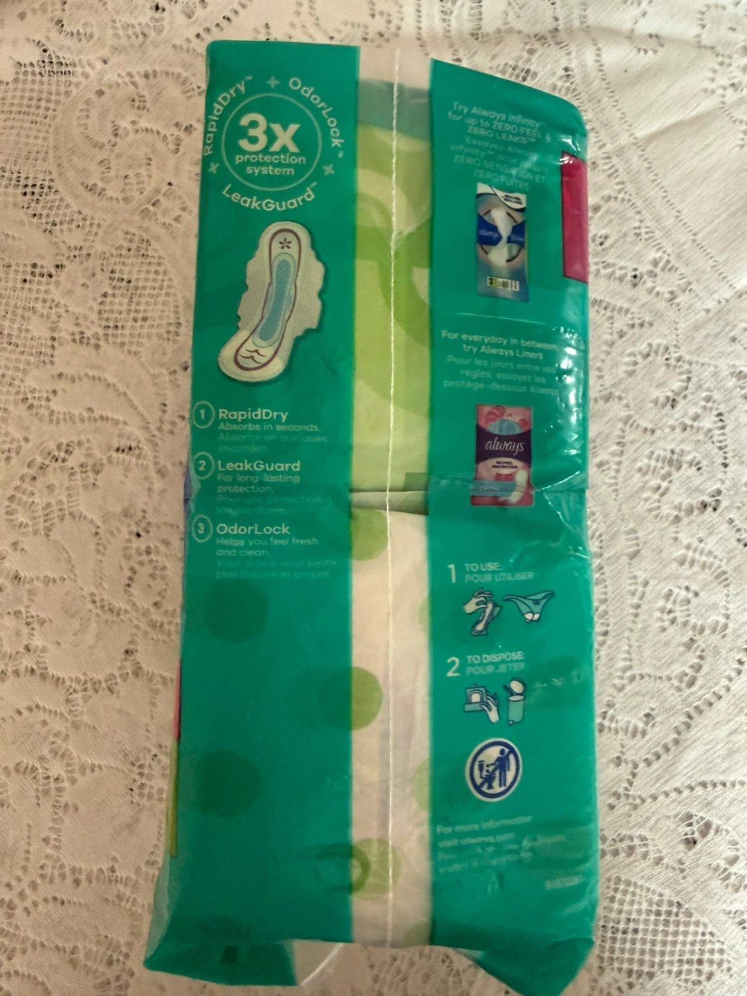 Always Ultra Thin Size 2 Long Super Pads (44 count/sealed) - photo 5