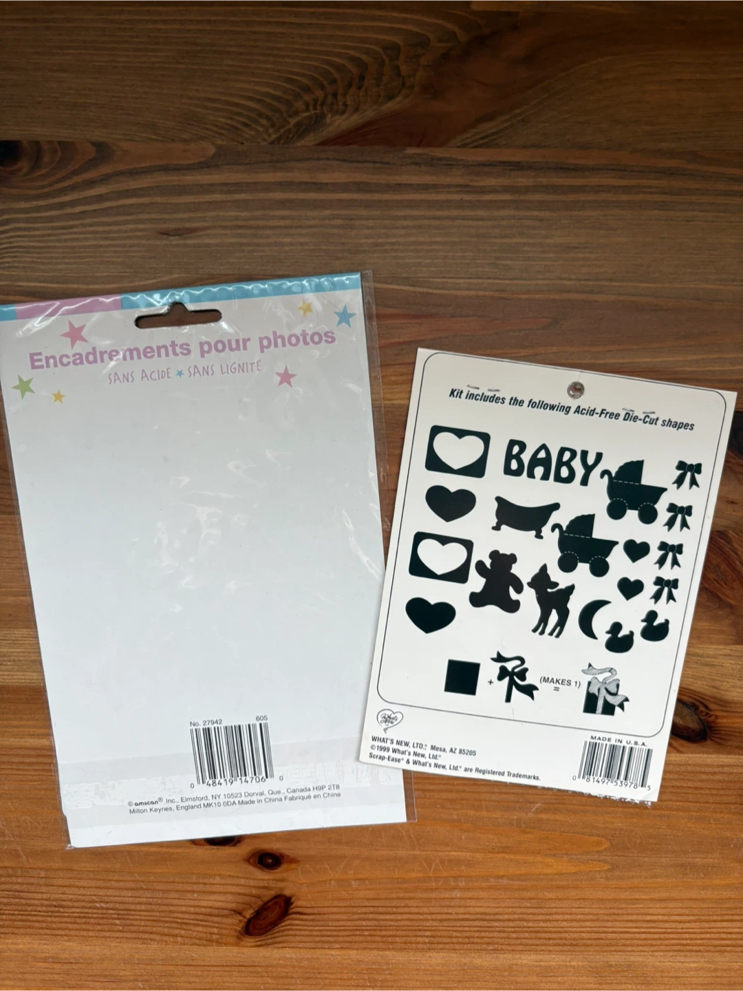 Baby Themed Die Cuts Set of 2 Pkgs New - photo 4