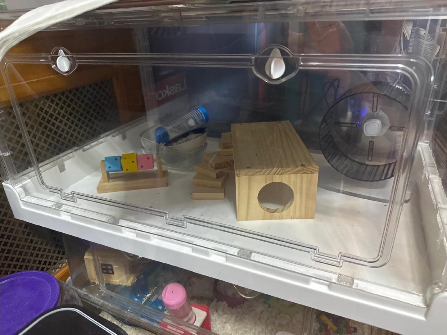 Hamster Cage with Accessories