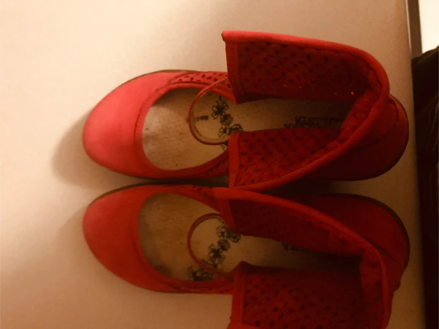 Think! Red Leather Shoes image indicator(3)