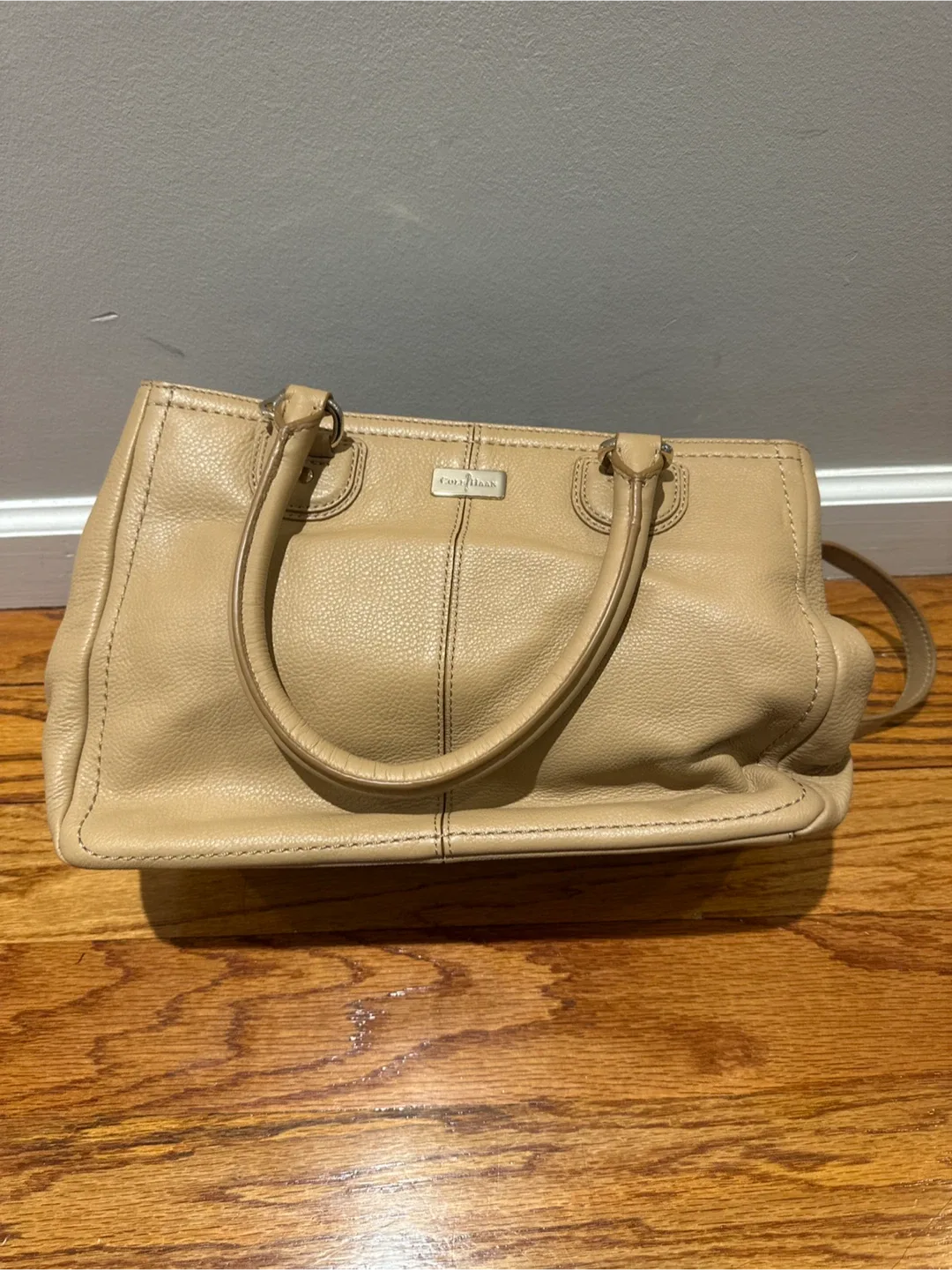 Cole Haan E/W Snap Satchel - Sandstone image indicator(2)