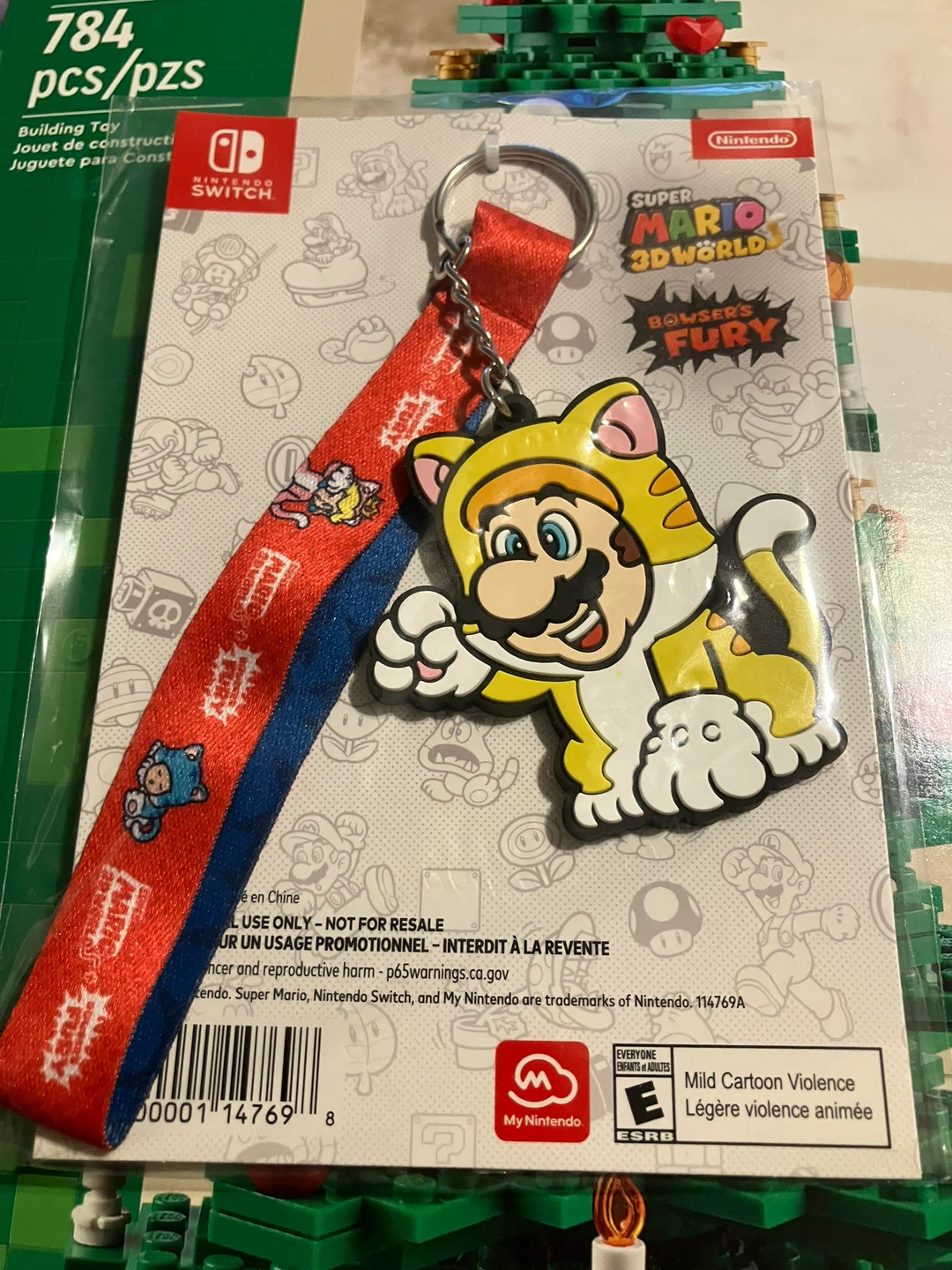 Nintendo Super Mario 3D World Keychain