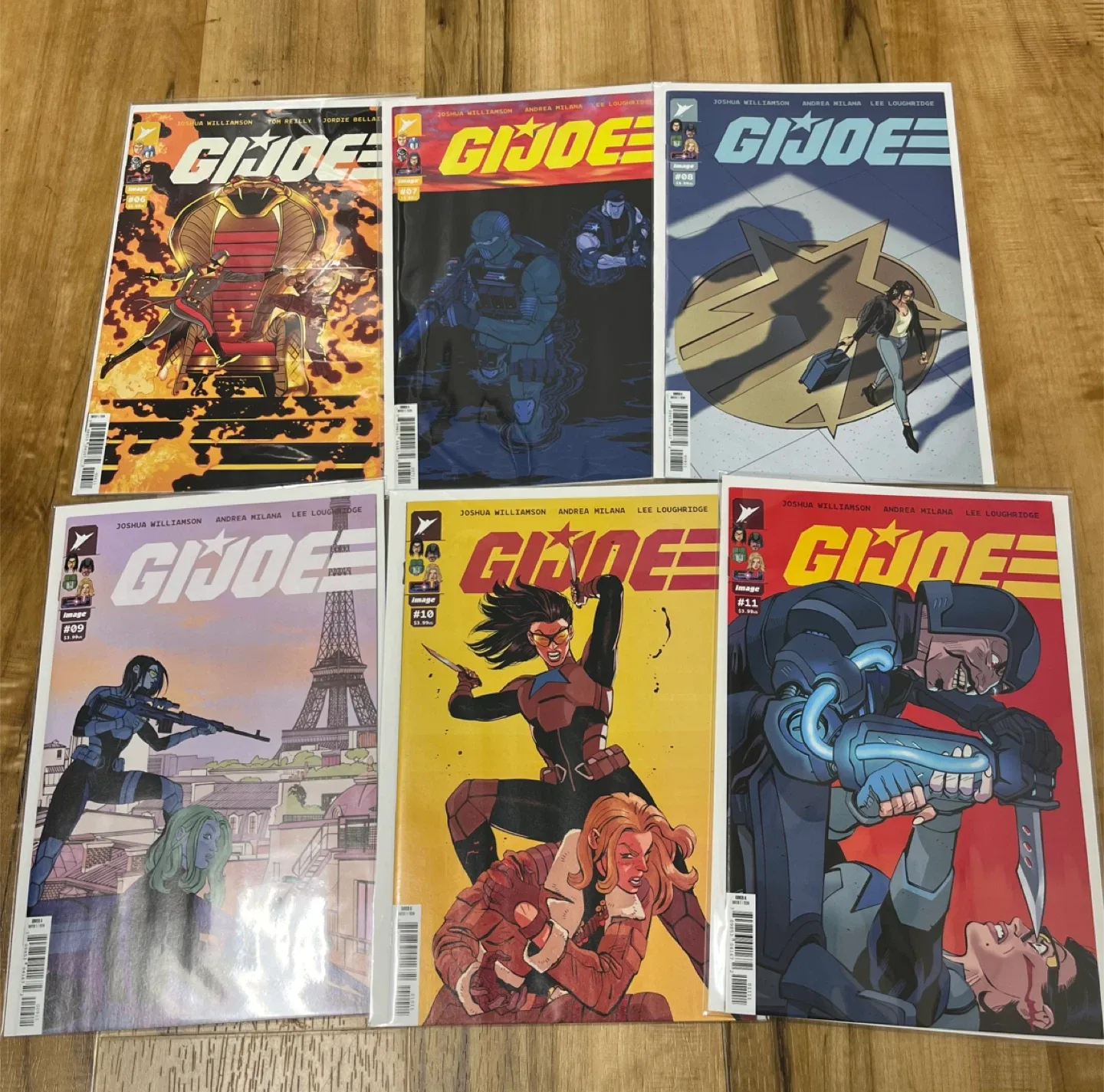 G.I. Joe #6-11 (2024) Comic Books