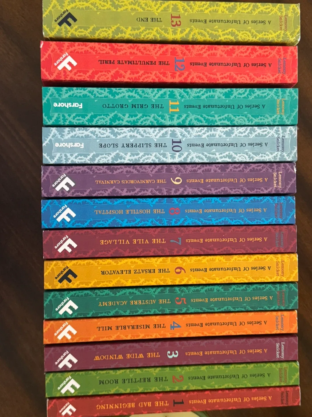 A Series of Unfortunate Events Books 1-13