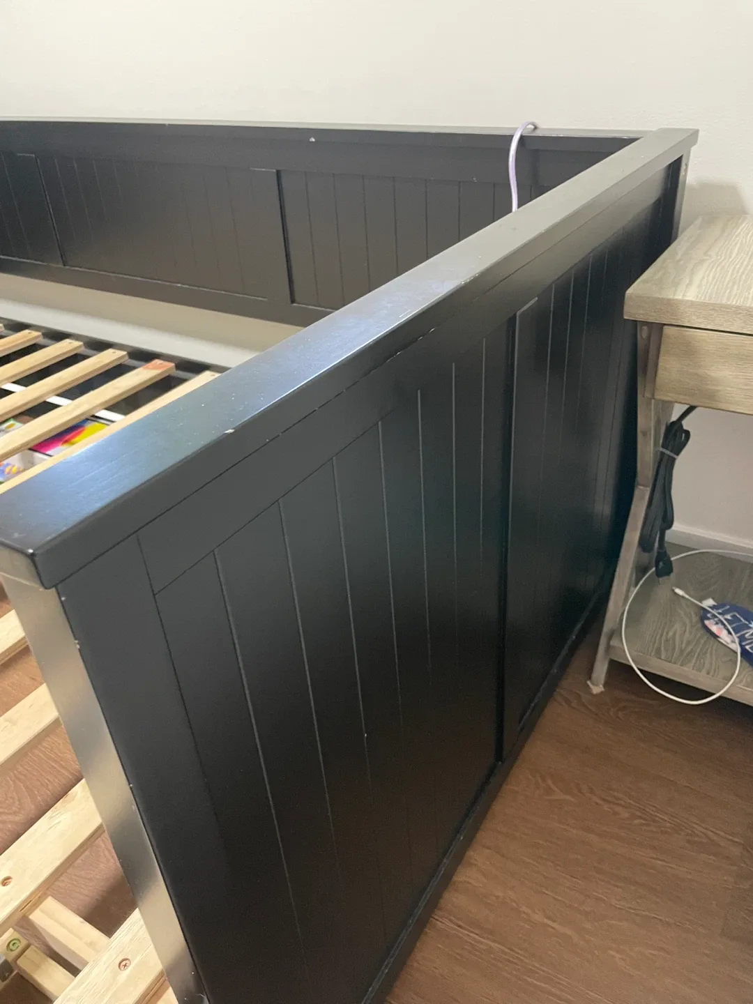 Black Bed Frame with Drawers image indicator(2)