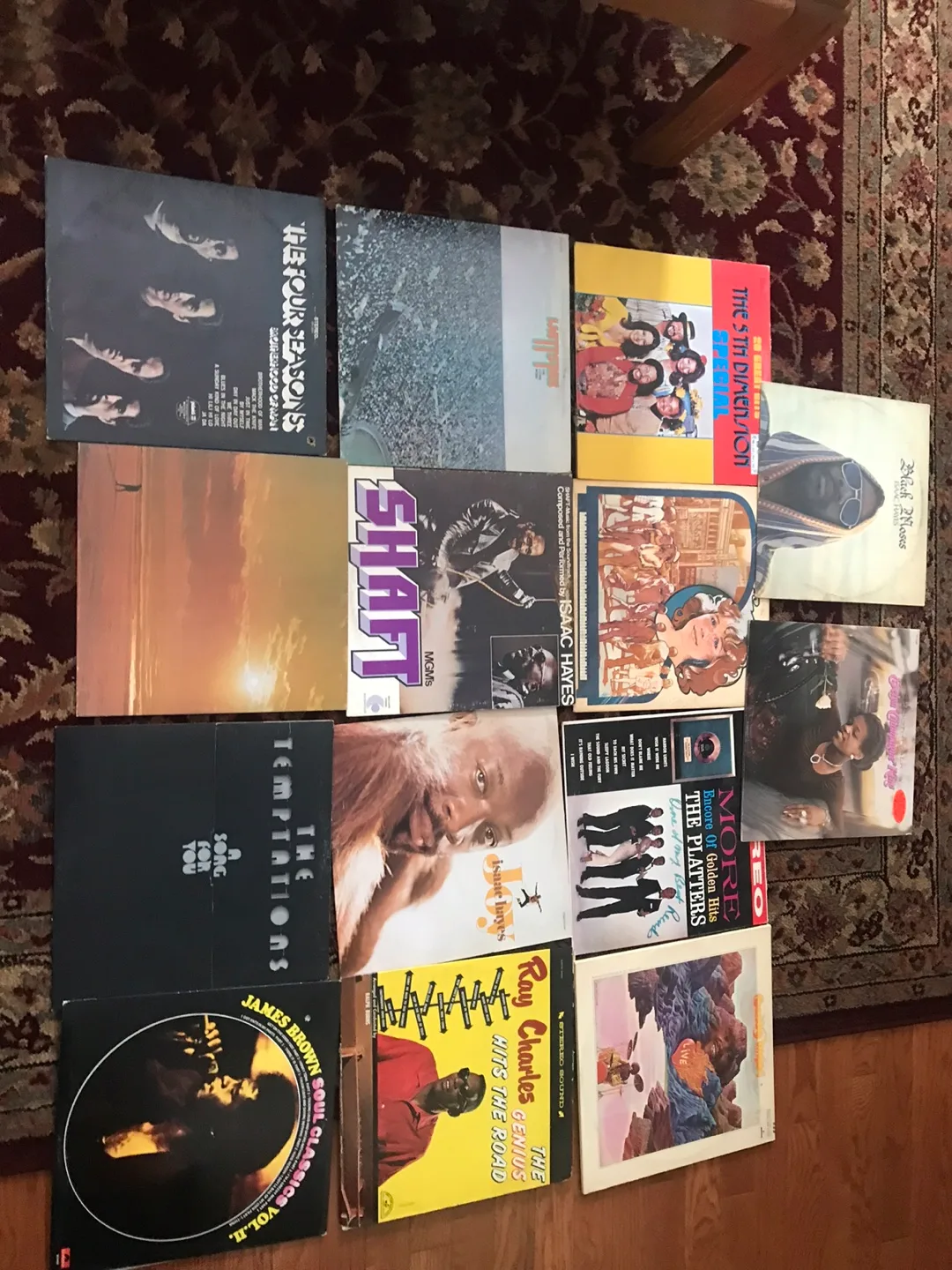 Vintage Vinyl Records - Assorted - Funk, Soul, RNB and Rock