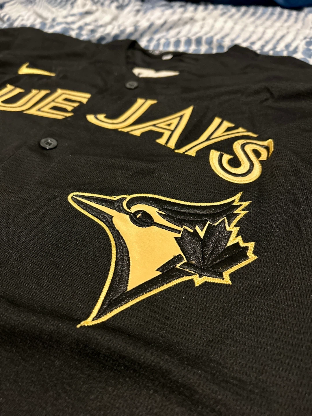 Blue Jays black and gold jersey (Brand new with Tag) CUSTOM MADE - photo 3