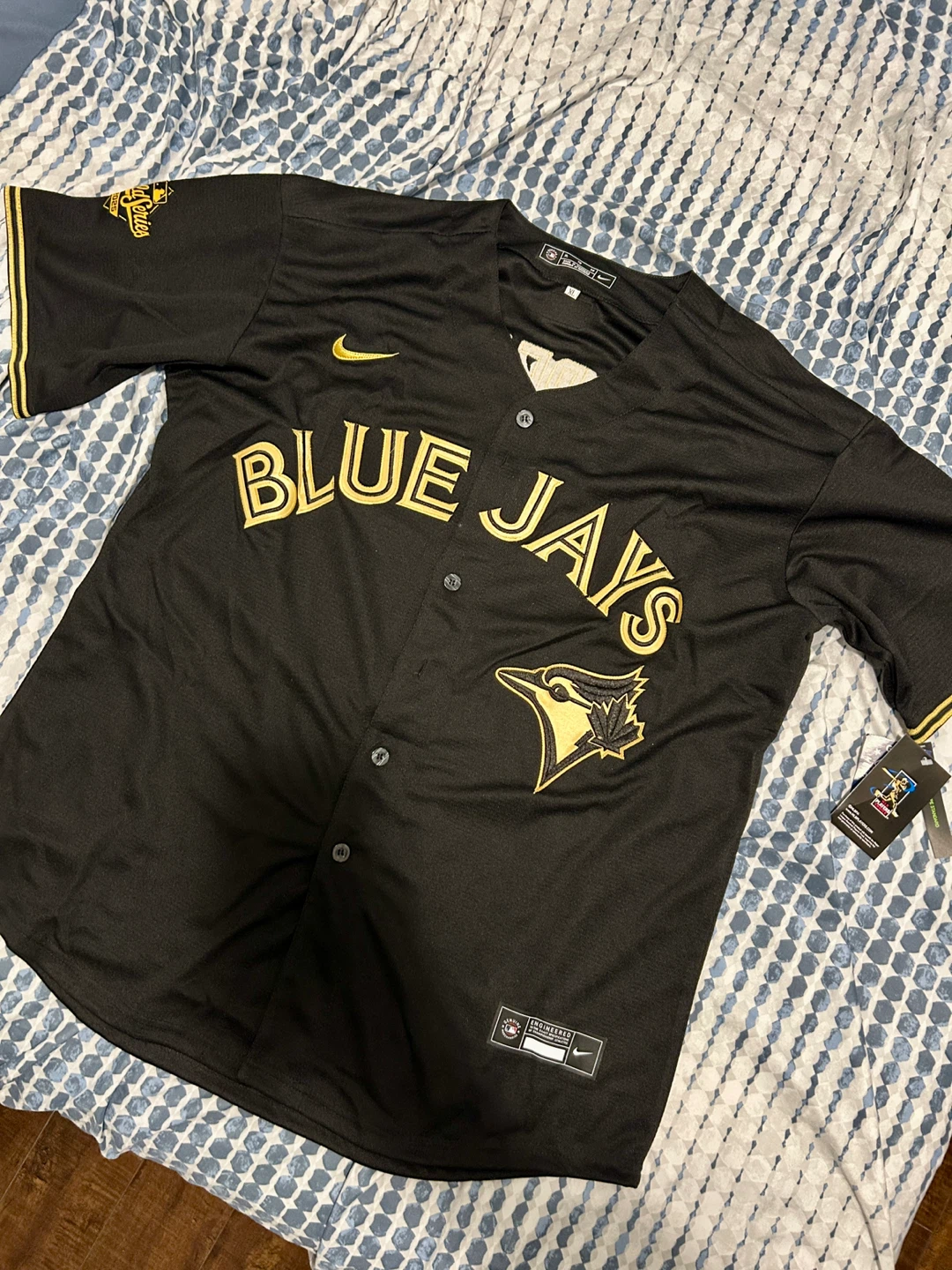 Blue Jays black and gold jersey (Brand new with Tag) CUSTOM MADE