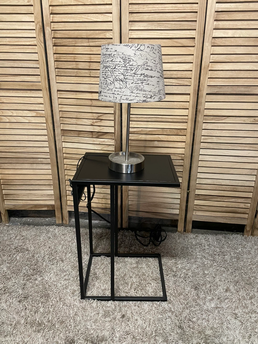Side Table with USB portal - photo 3