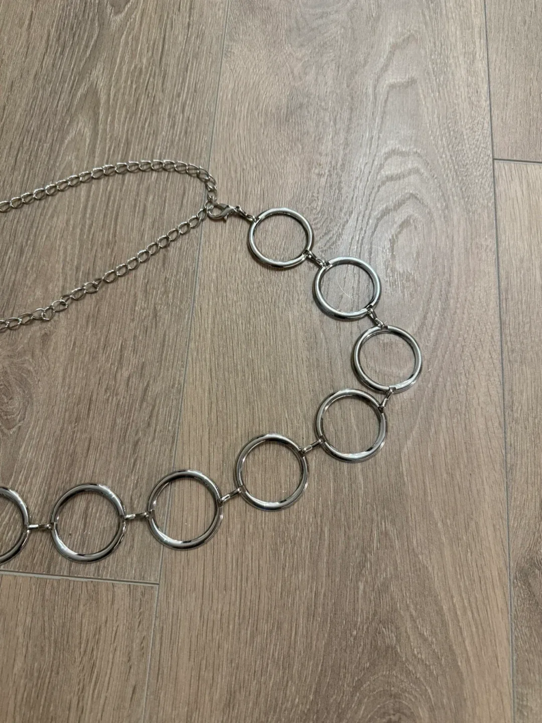Silver Circle Chain Belt image indicator(2)