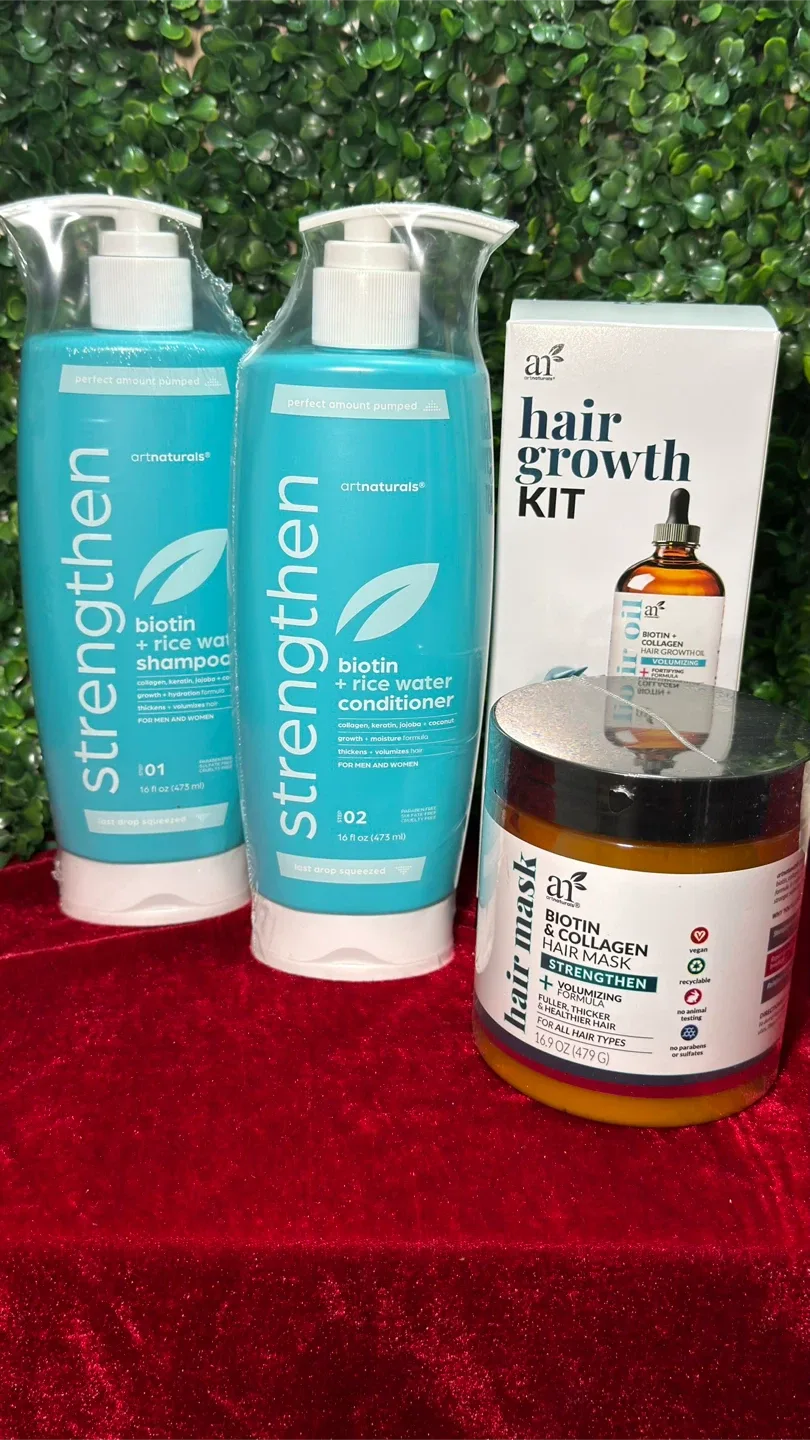 Artnaturals Biotin + Rice Water Hair Set