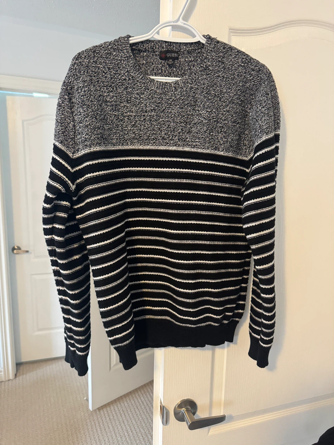 Guess Striped Sweater - Size Large
