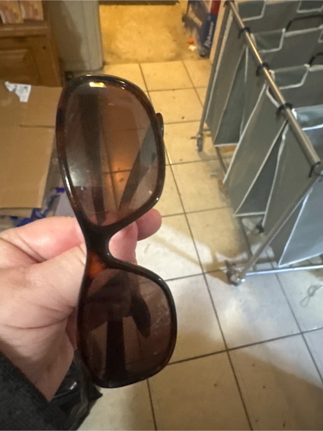 Brown tortoise shell Sunglasses