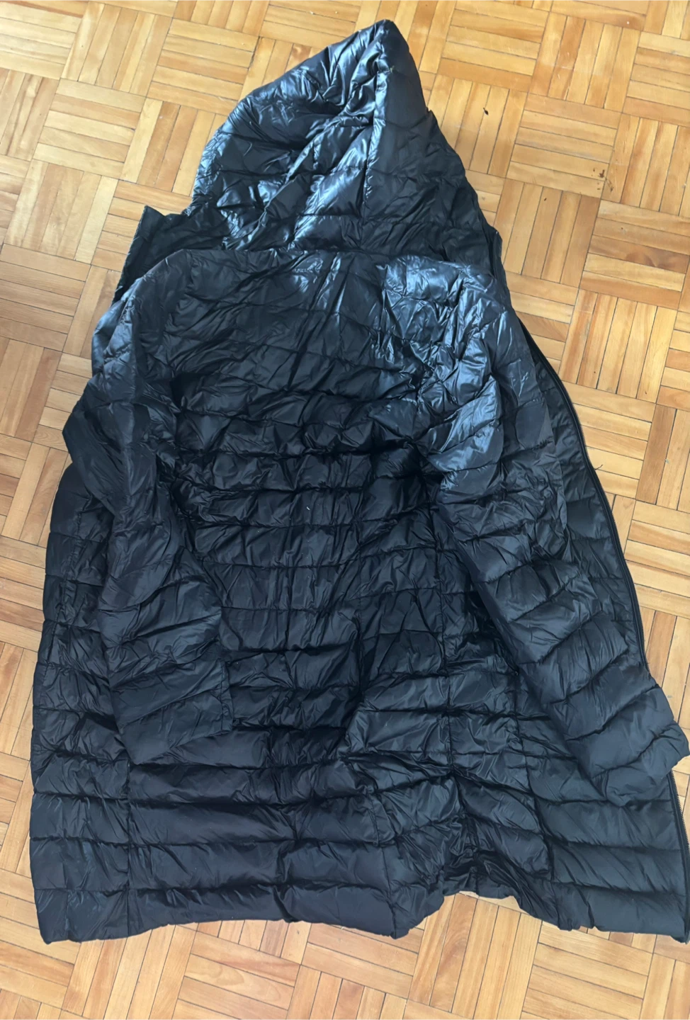 Joe fresh Women's Black Puffer Jacket with Hood - photo 4