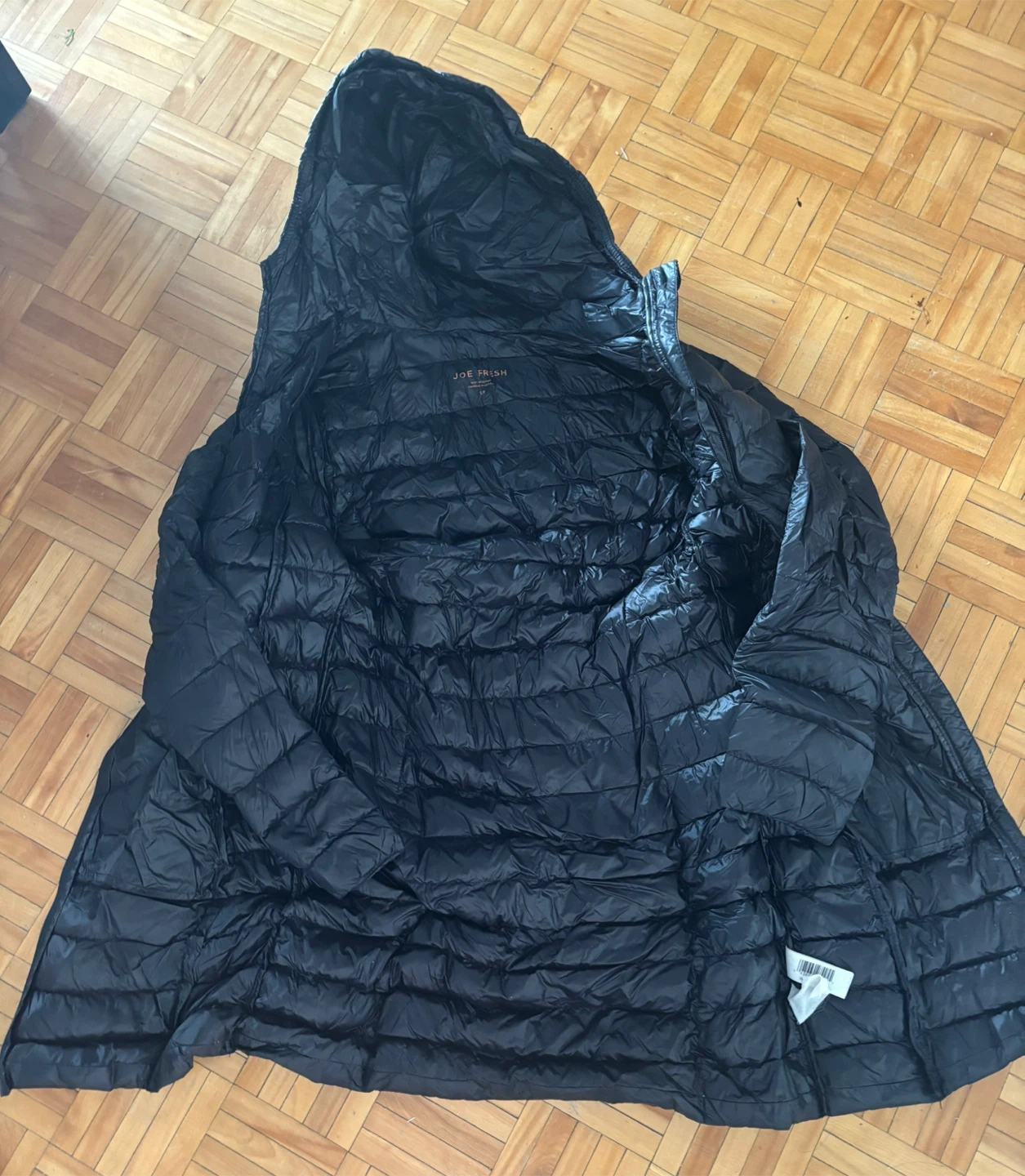Joe fresh Women's Black Puffer Jacket with Hood - photo 5