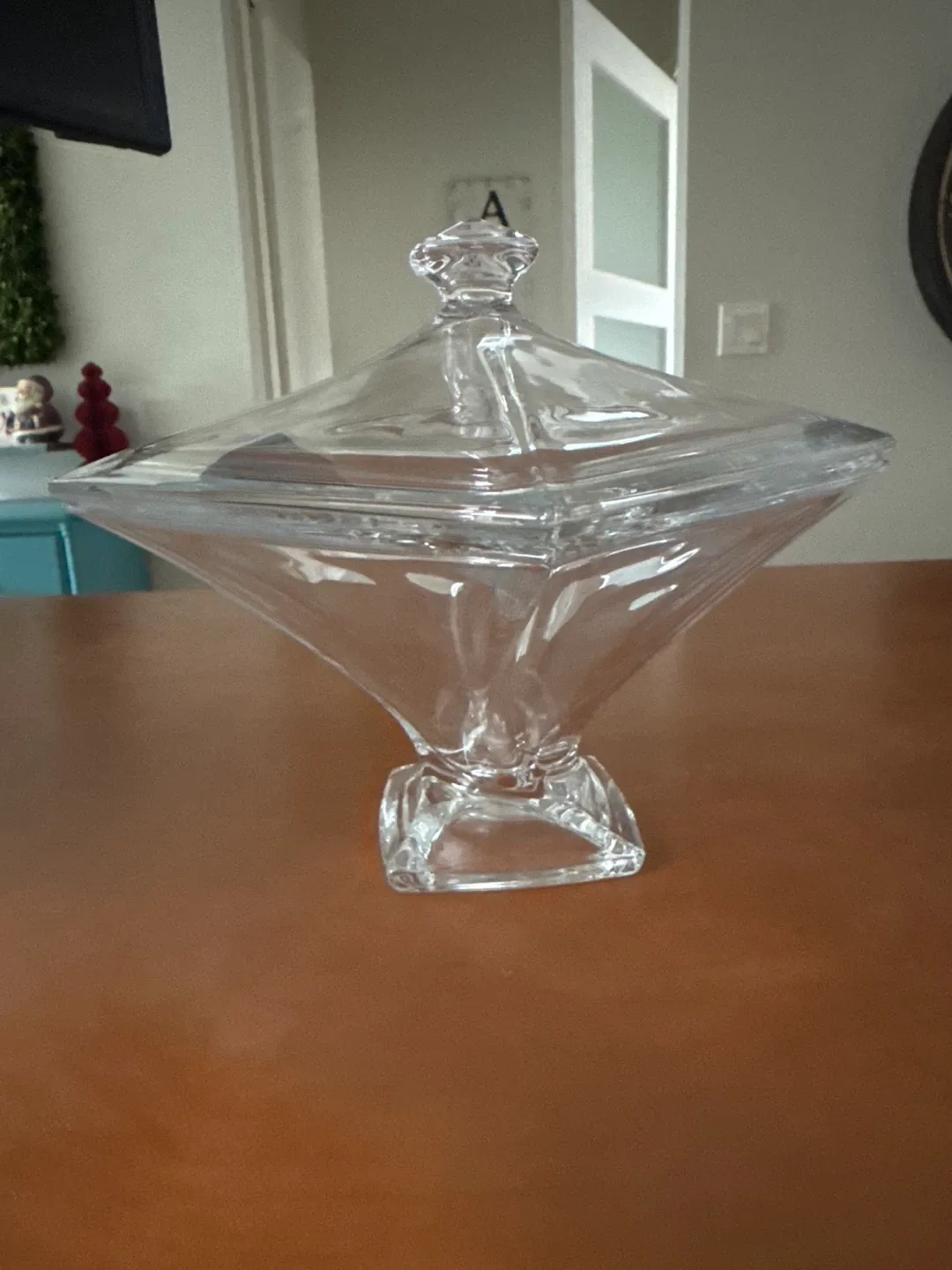 Glass Candy Dish with Lid image indicator(4)