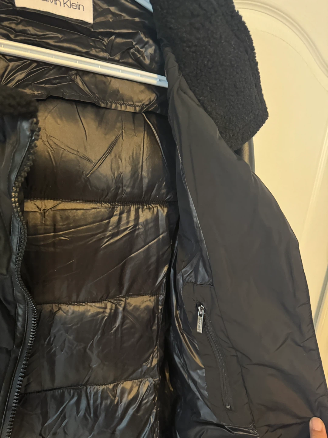 Calvin Klein Black Puffer Coat XS (brand new) w/ Tags - photo 4
