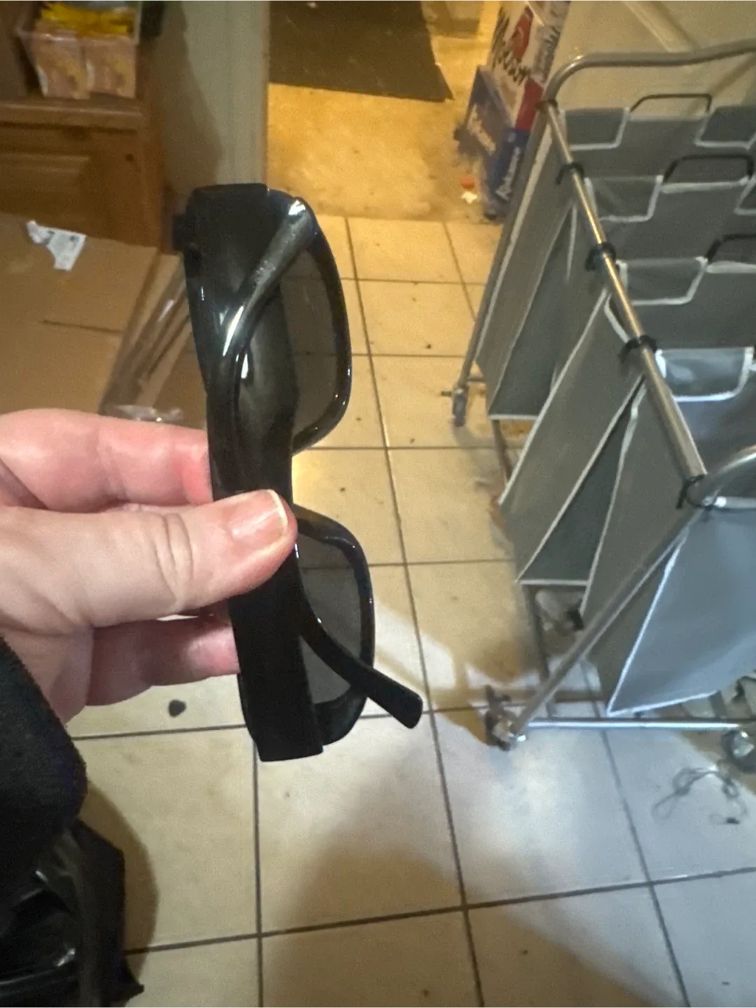 Black Rectangle Sunglasses image indicator(3)