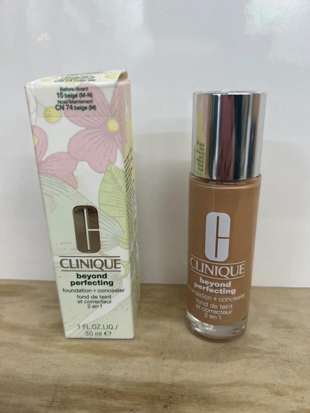 Clinique Beyond Perfecting Foundation + Concealer, CN 74 Beige
