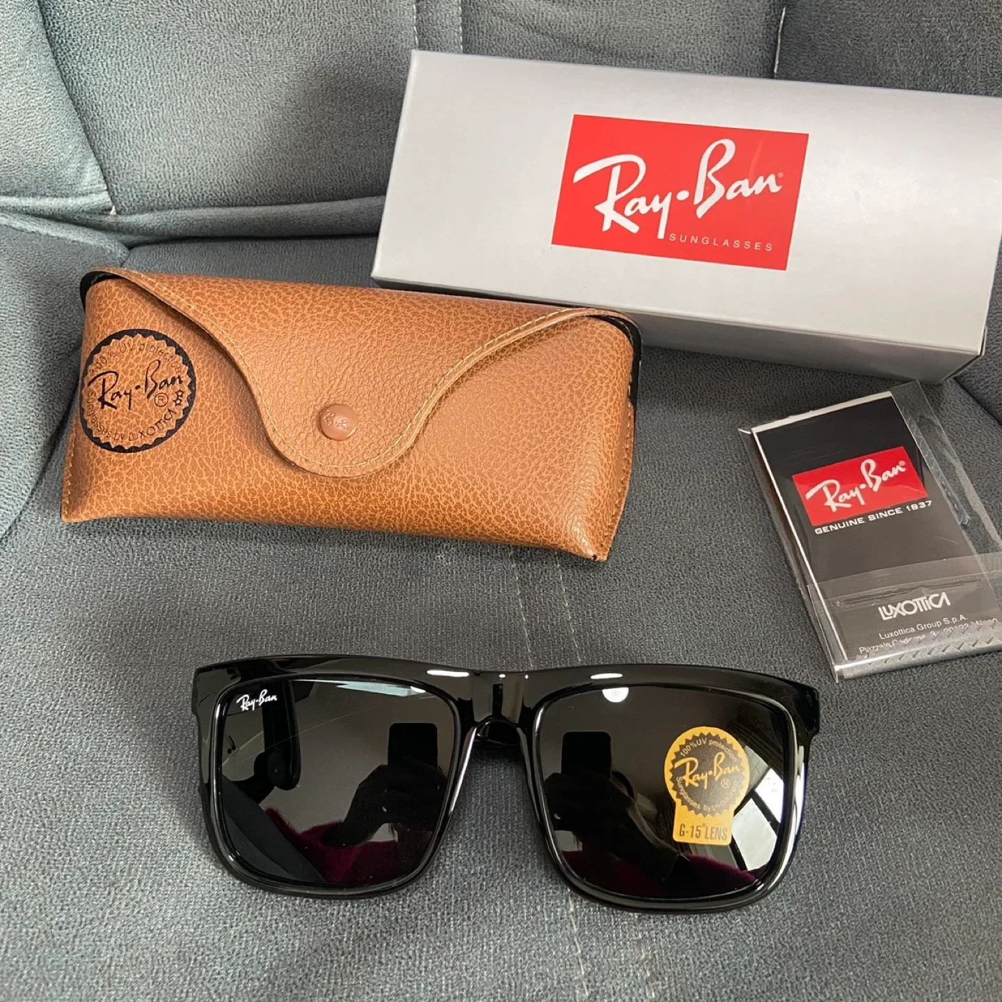 Ray-Ban New Wayfarer Sunglasses - Black
