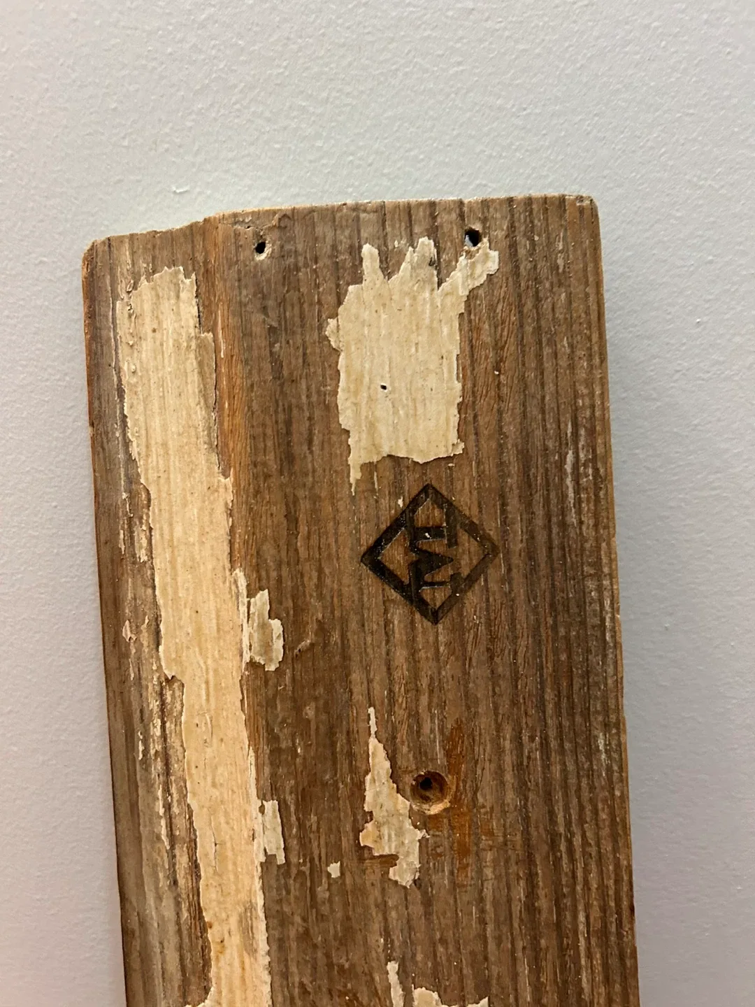 Rustic Wooden Coat Rack with 3 Hooks image indicator(4)