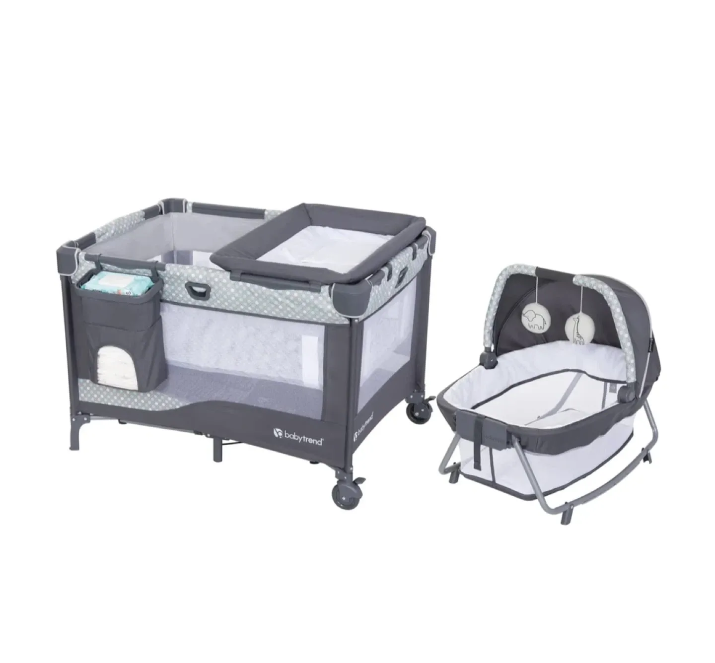 Baby Trend Playard with Bassinet & Changer image indicator(6)