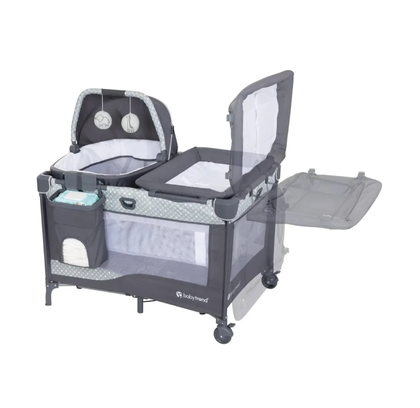 Baby Trend Playard with Bassinet & Changer image indicator(4)