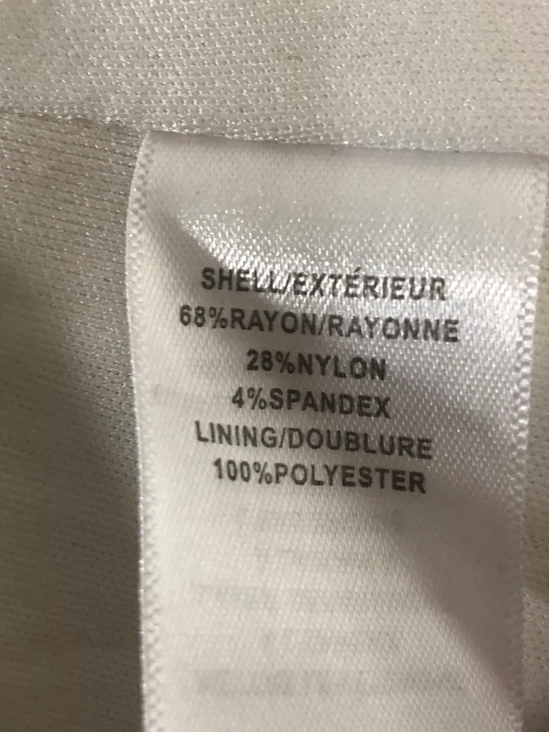 Women’s White & Black Blazer. Size Large. Cleo. image indicator(7)