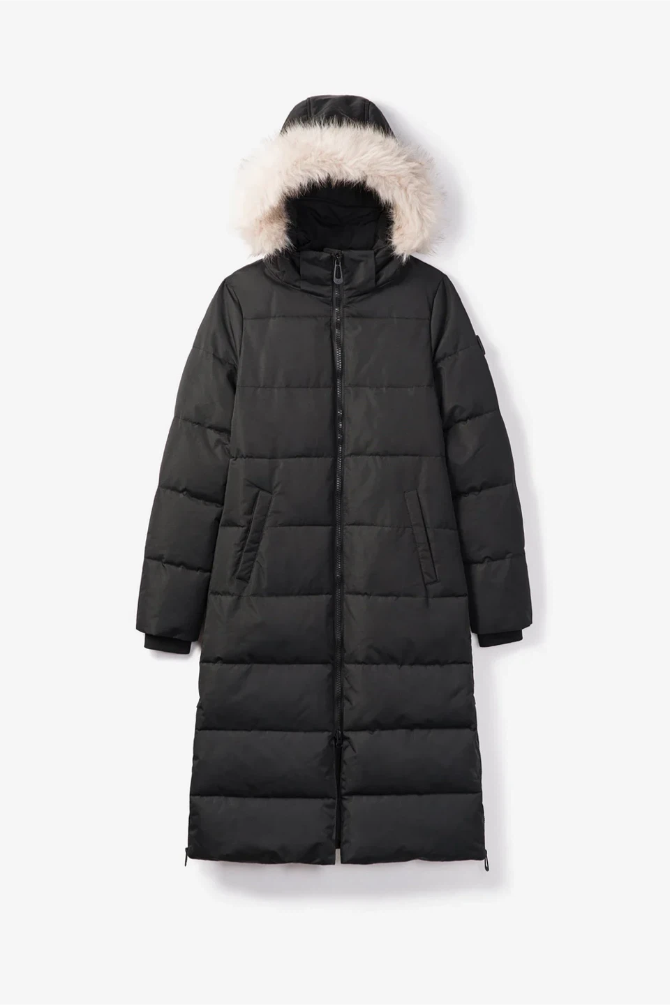 Noize Black Puffer Coat