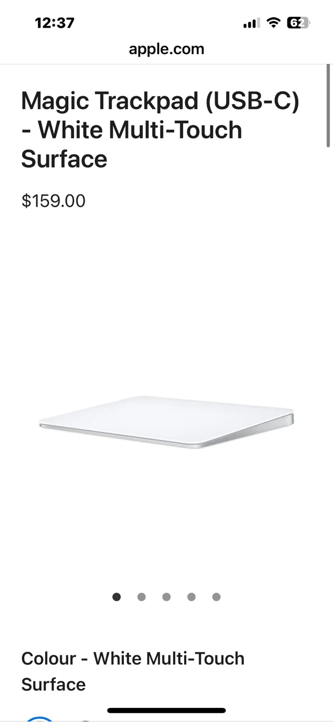 Apple Magic Trackpad (USB-C) - White