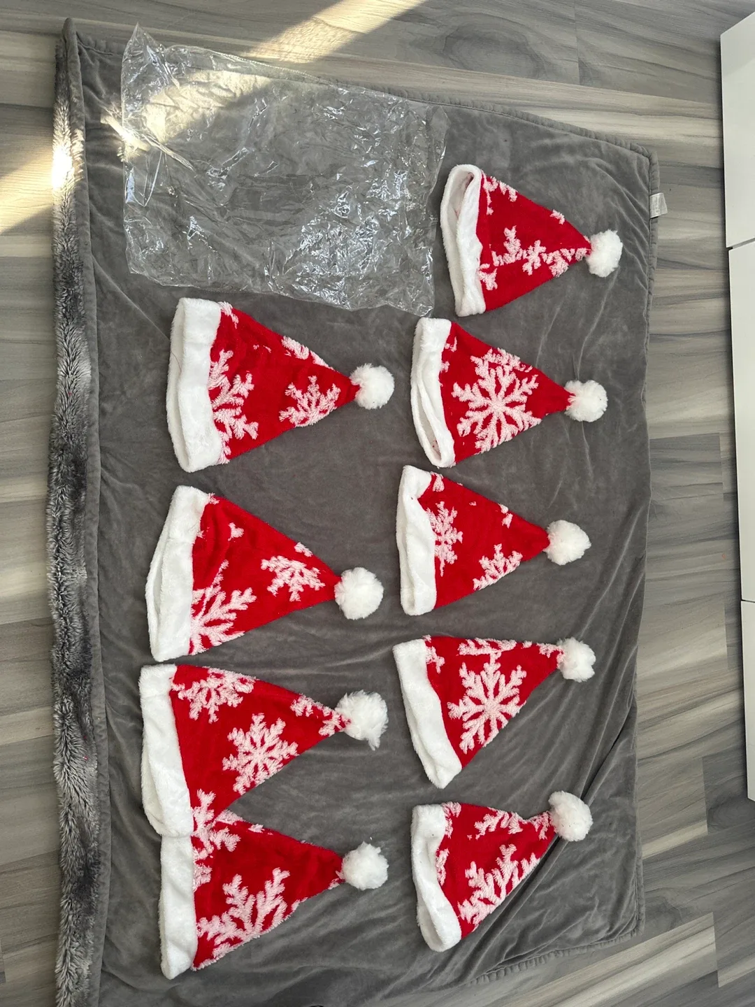 8 New Christmas Santa Hats