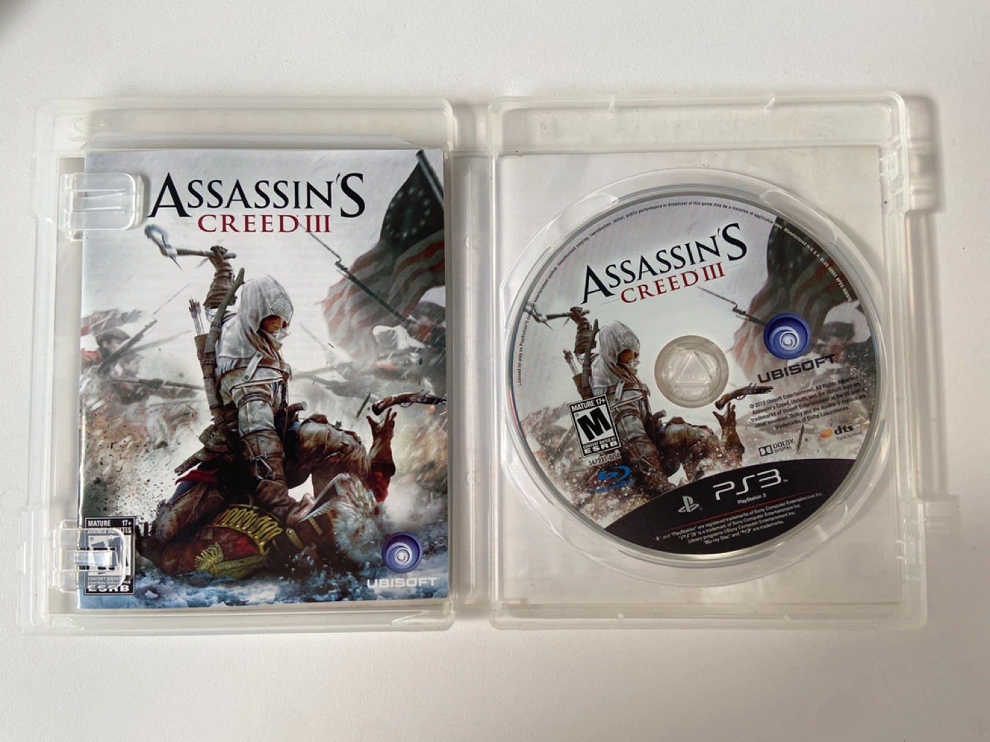 Assassin's Creed III - PS3 Game - photo 2