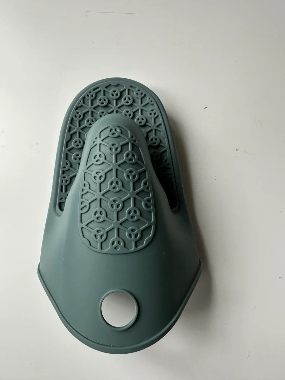 Silicone Oven Mitt - Teal - Ikea - $1