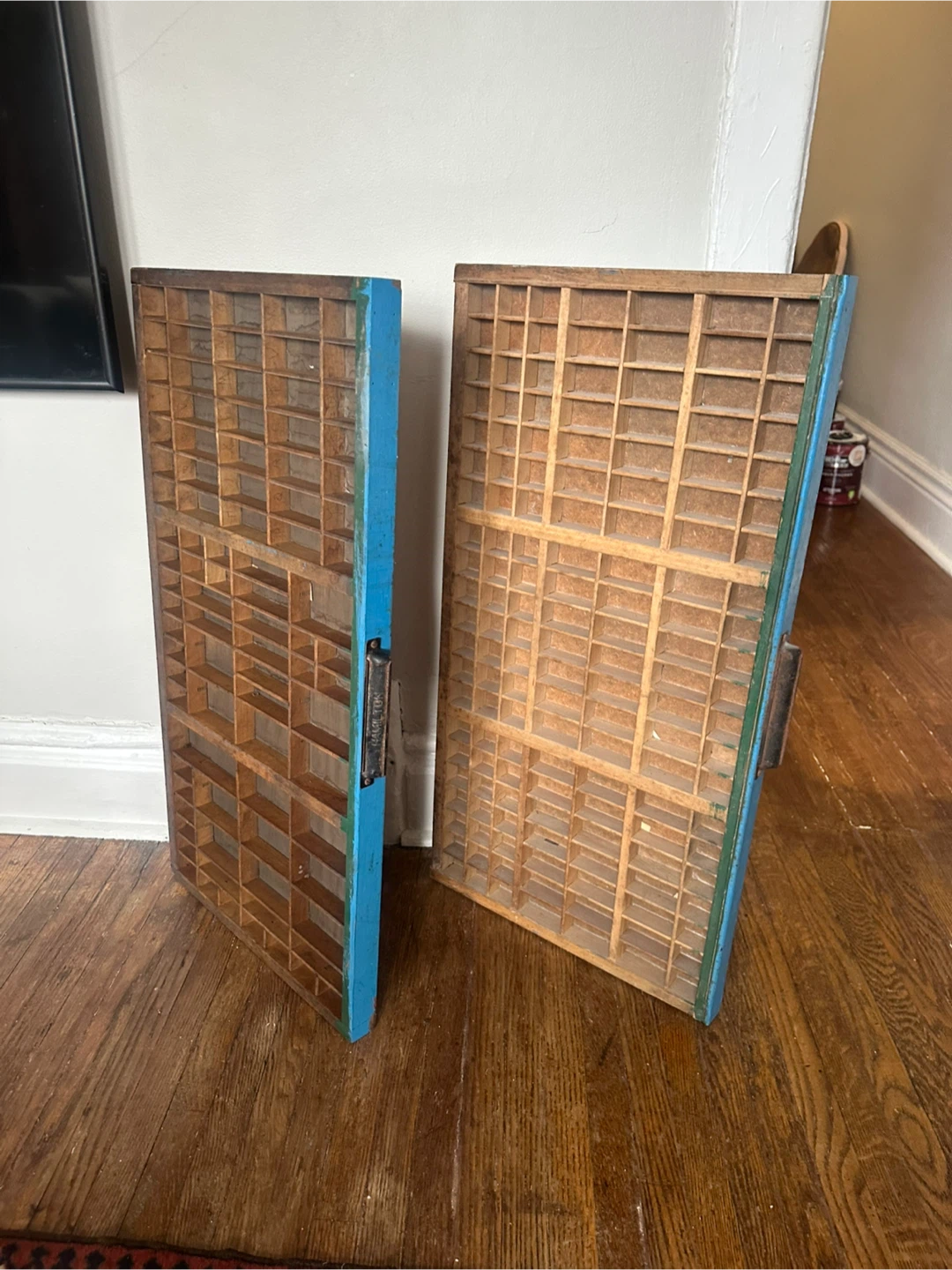 2 Vintage Hamilton Wood Type Tray - Printers Trays - photo 4