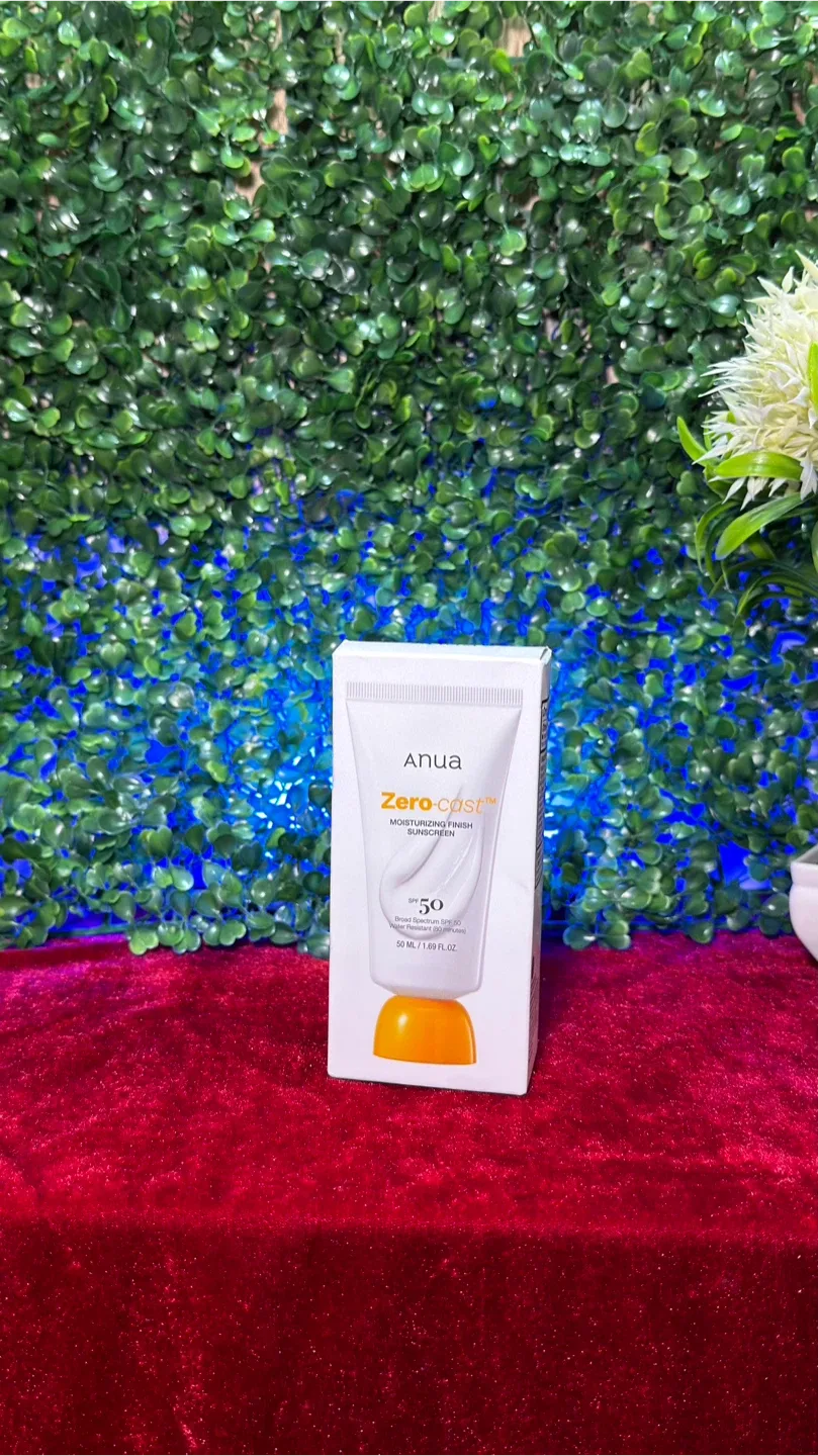 Anua Zero-cast Moisturizing Finish Sunscreen SPF 50