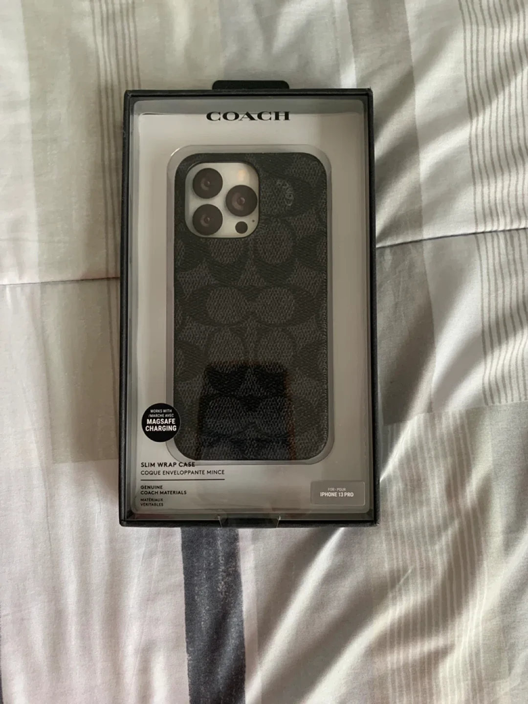 New Coach iPhone 13 Pro Slim Wrap Case