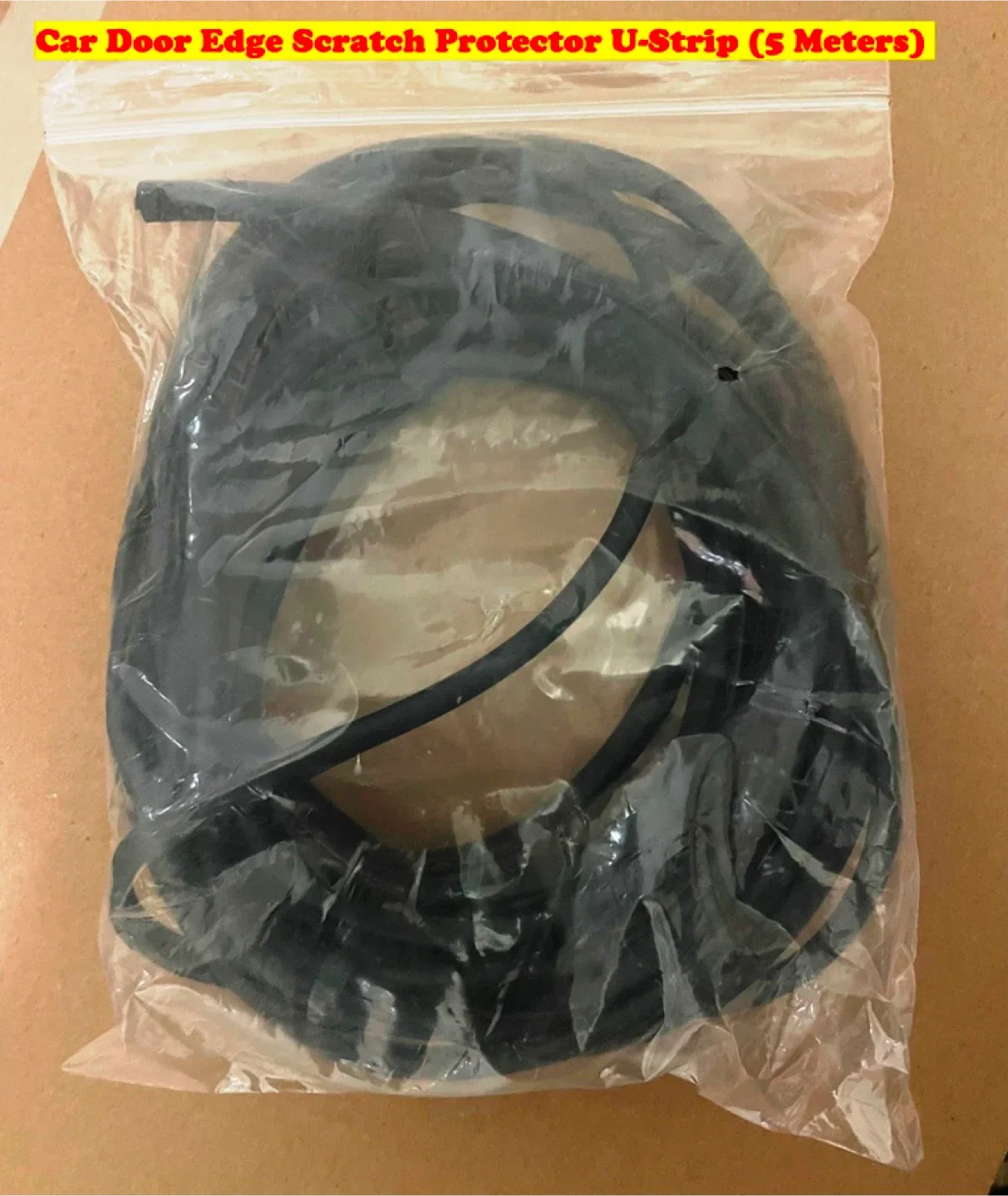 Car Door Edge Scratch Protector U-Strip (5Meters)