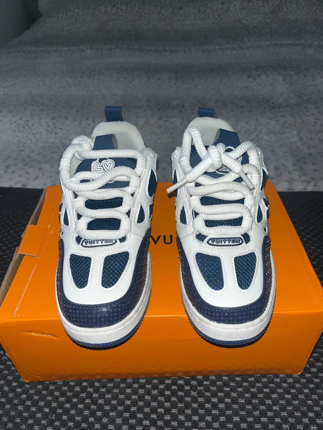 Louis Vuitton 1854 Blue/White Shoes