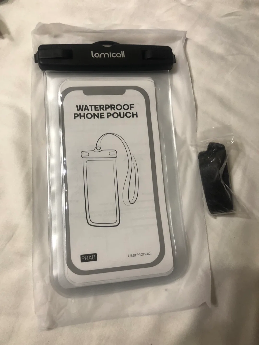 NEW-Lamicall Waterproof Phone Pouch - New