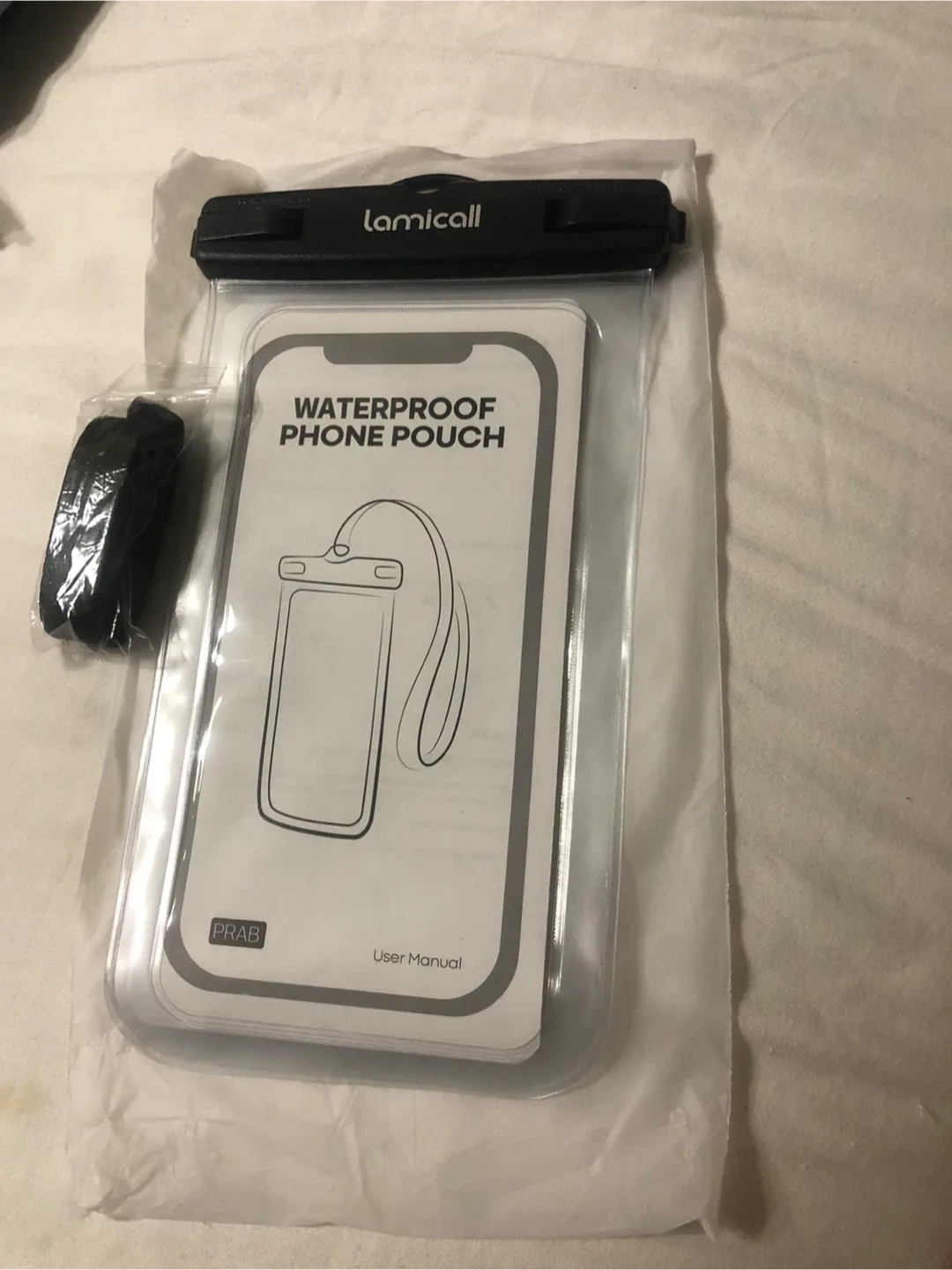 NEW-Lamicall Waterproof Phone Pouch - New image indicator(4)