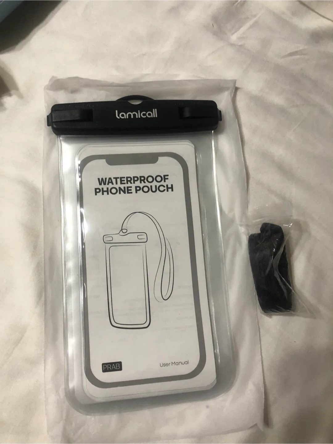 NEW-Lamicall Waterproof Phone Pouch - New image indicator(2)