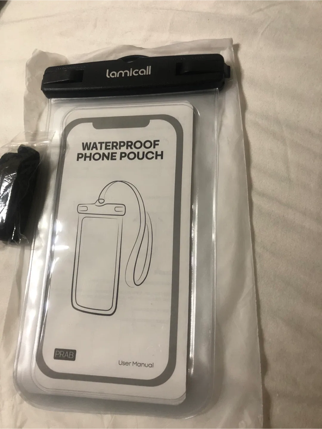 NEW-Lamicall Waterproof Phone Pouch - New image indicator(3)