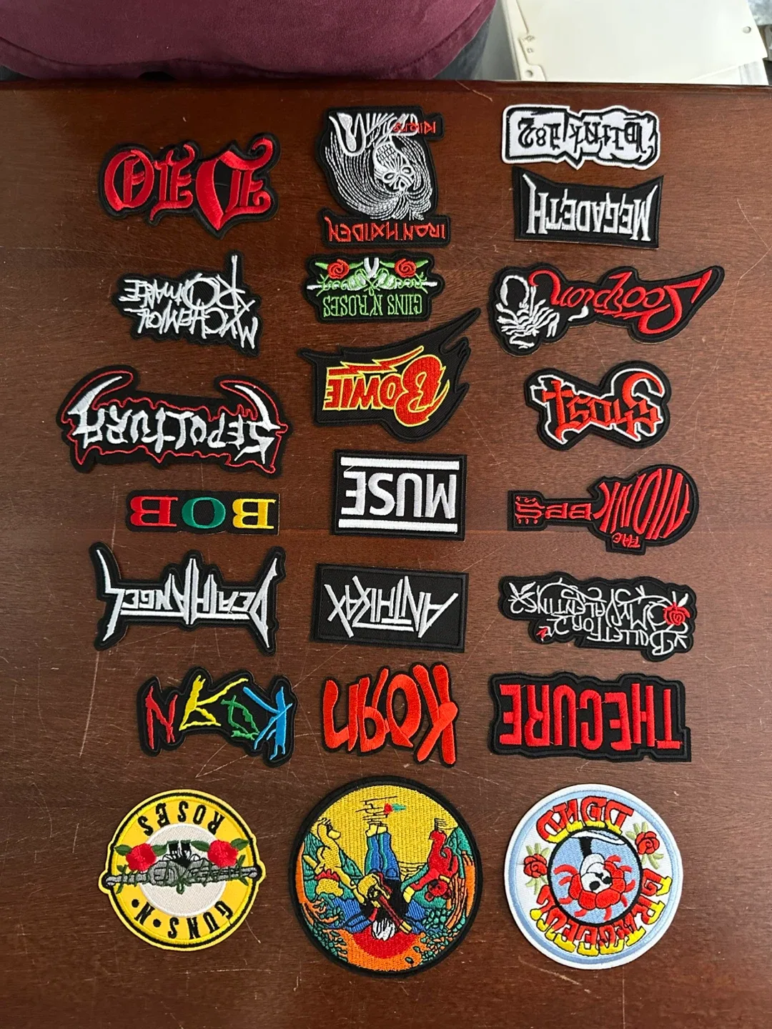 Lot of Retro Band Patches for Sake. image indicator(3)